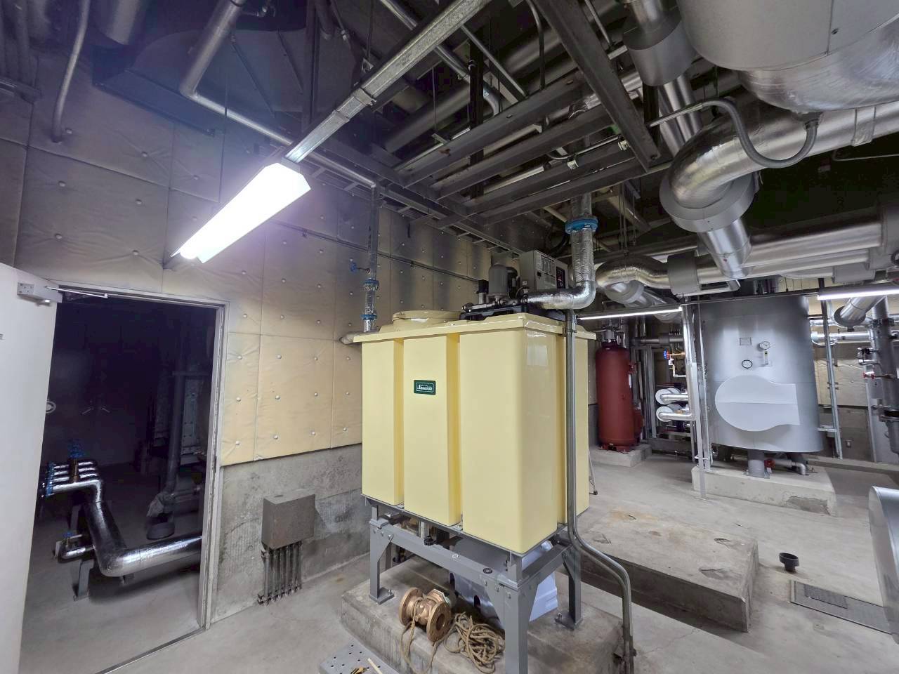 太田市新田文化会館・総合体育館コジェネ連携給水ポンプ改修工事